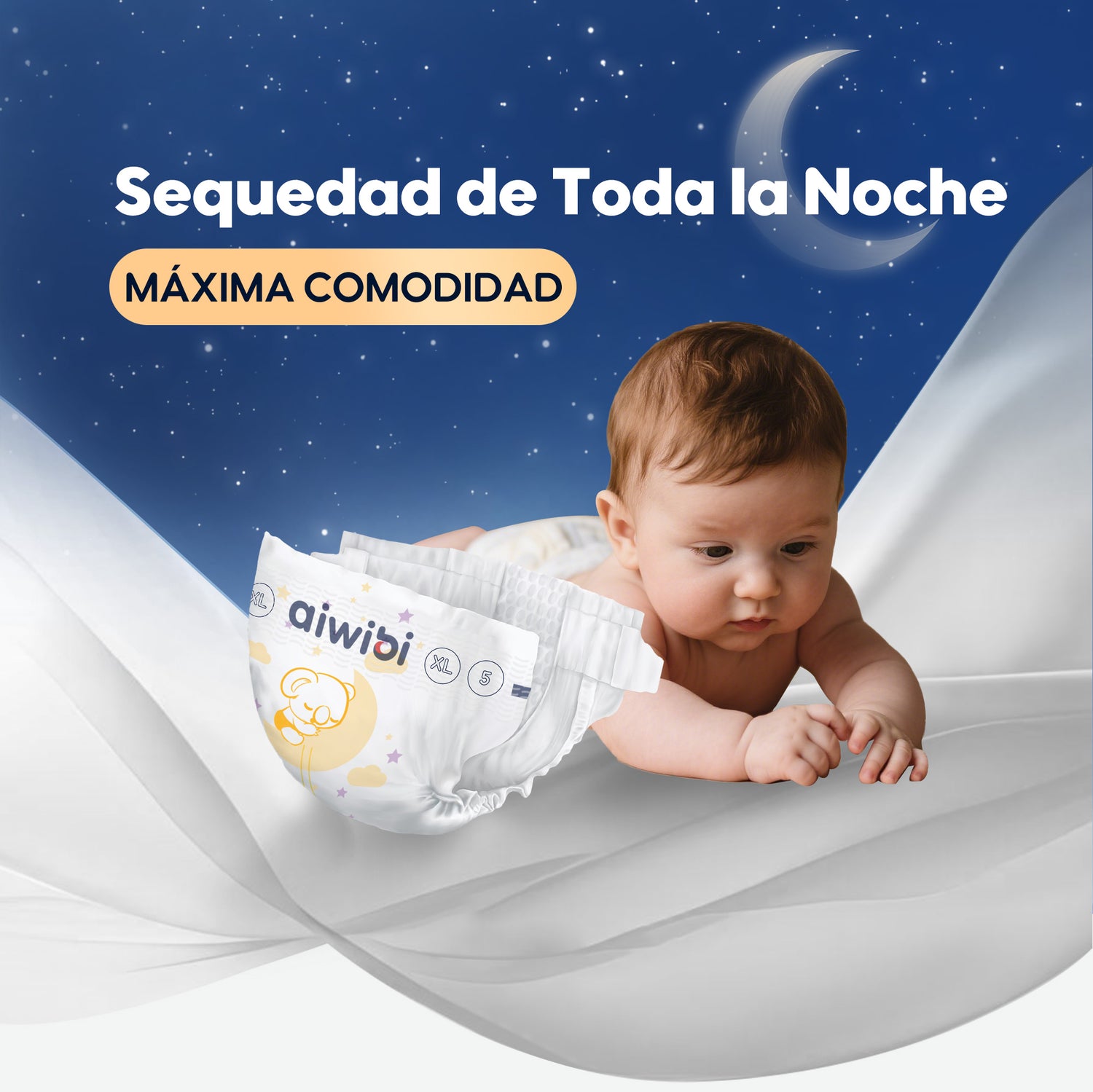 Pañales para Bebé Ultimate Comfort – Talla P (4-8 kg)