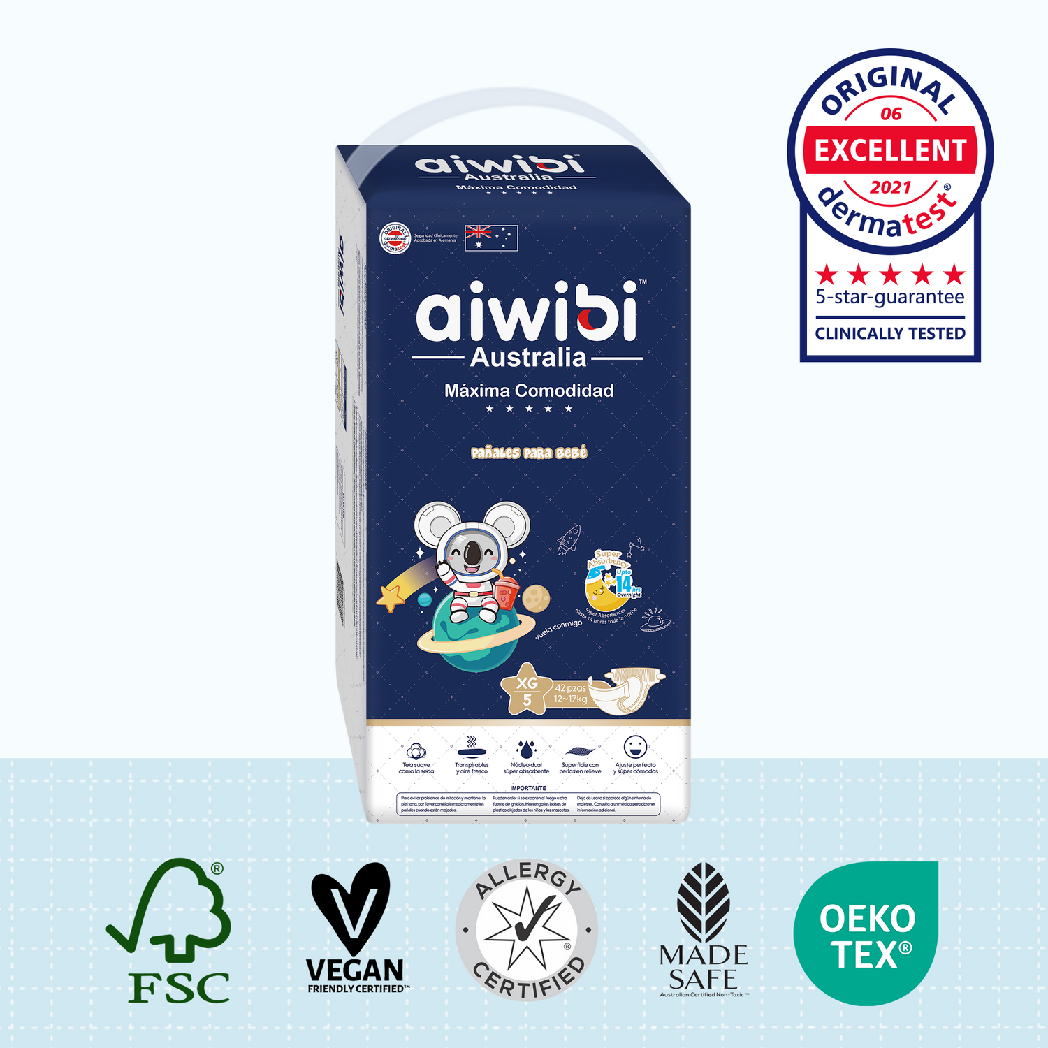 Pañales para Bebé Ultimate Comfort – Talla XG (12-17 kg)