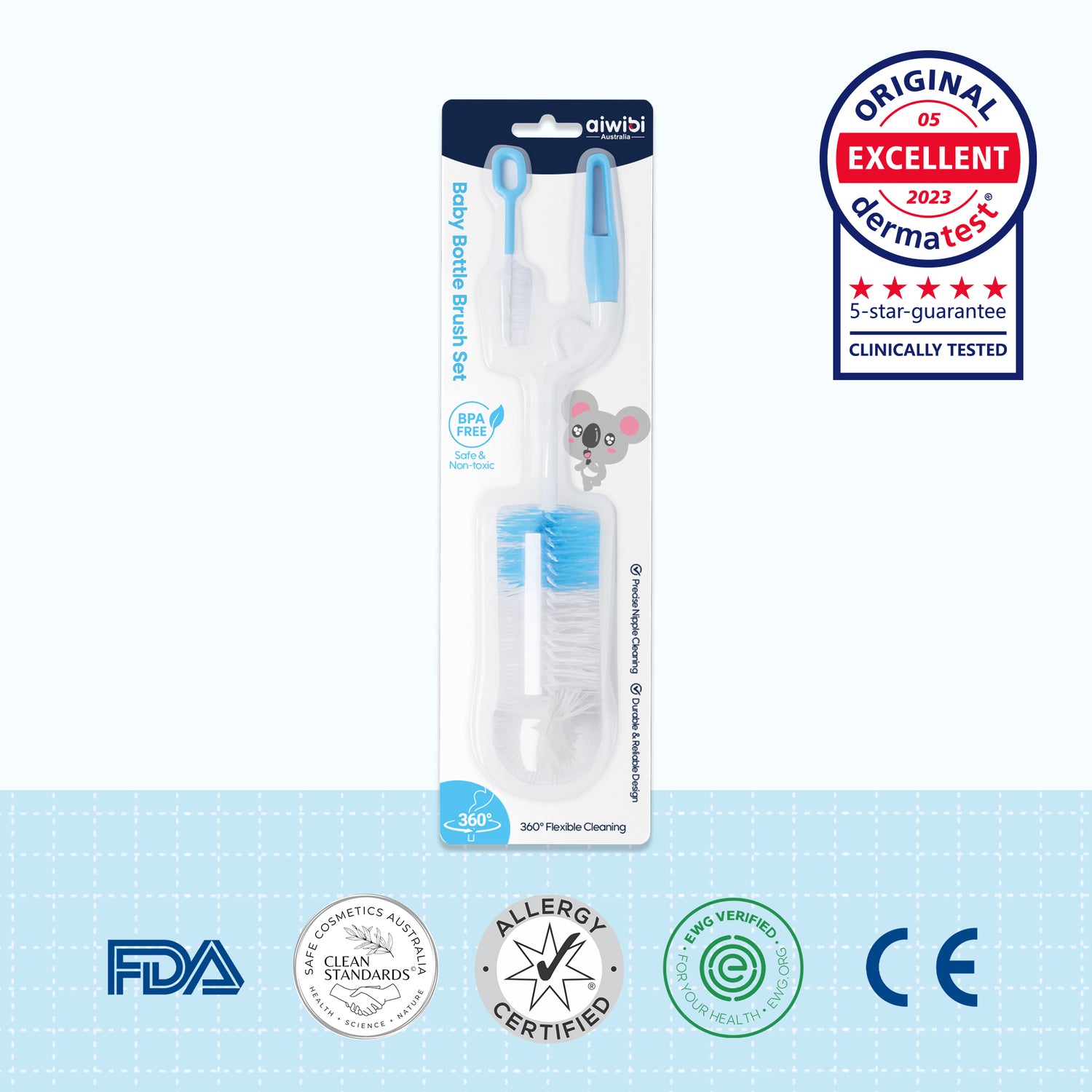 Set de Cepillos para Biberones