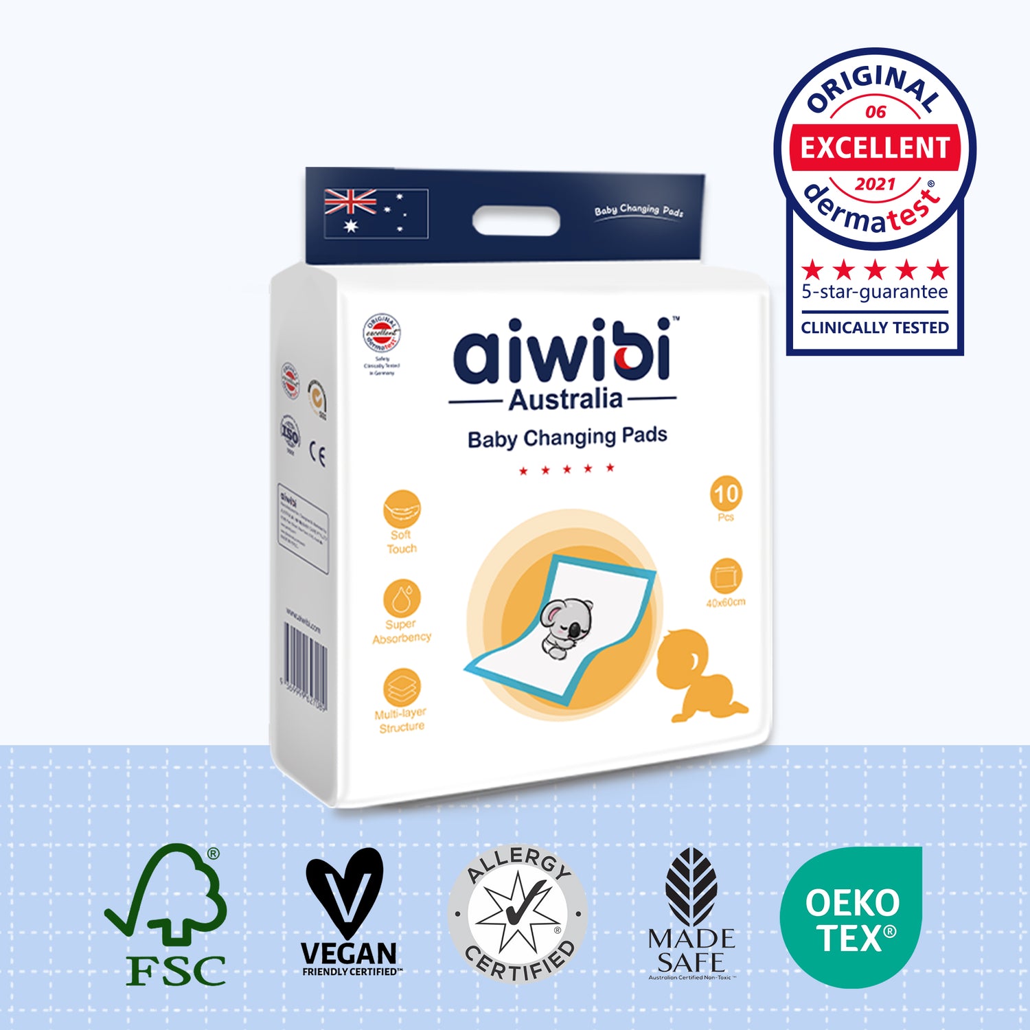 Protectores desechables para cambios de bebé